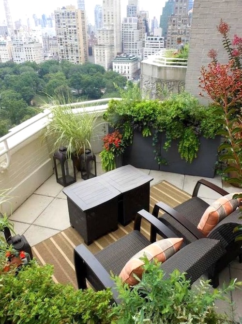 bitki balkon dekorasyonu