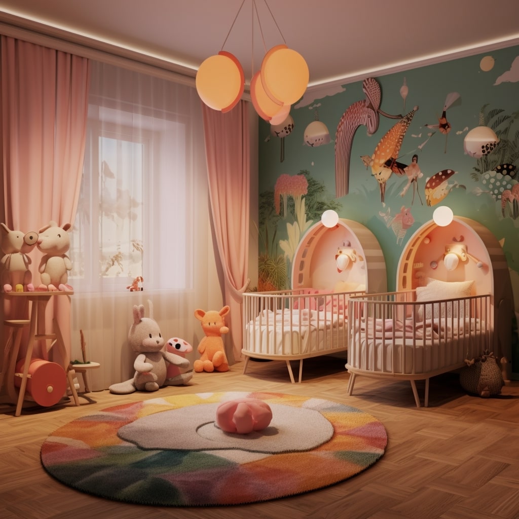 ikiz bebek oda dekorasyonu önerileri