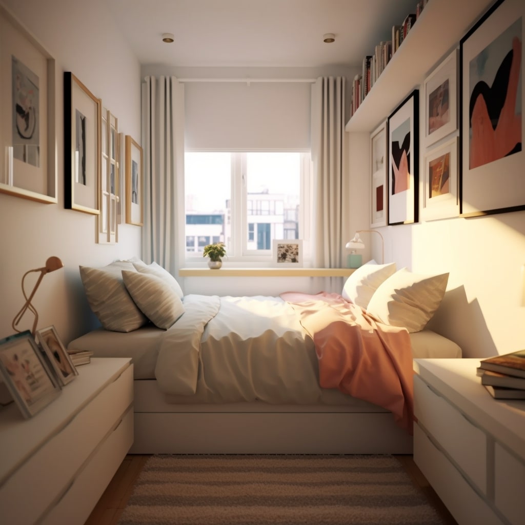 Dar Ve Uzun Yatak Odası Dekorasyonu Önerileri