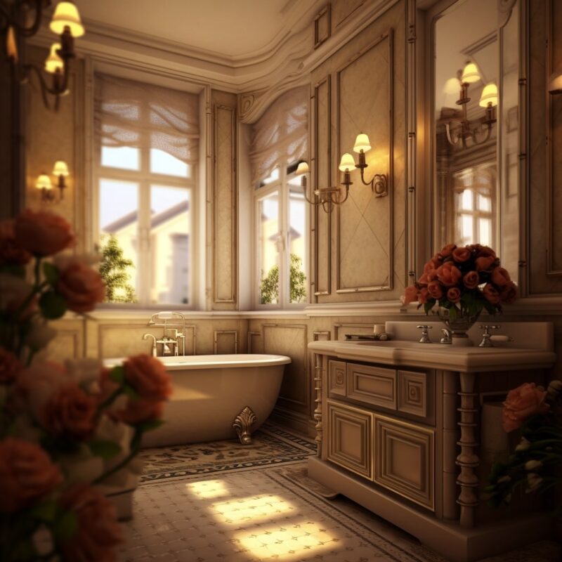 Klasik Banyo Dekorasyonu - Güzel Oldu