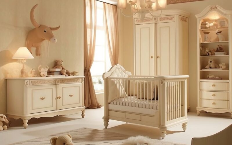 Klasik Bebek Odası Dekorasyonu
