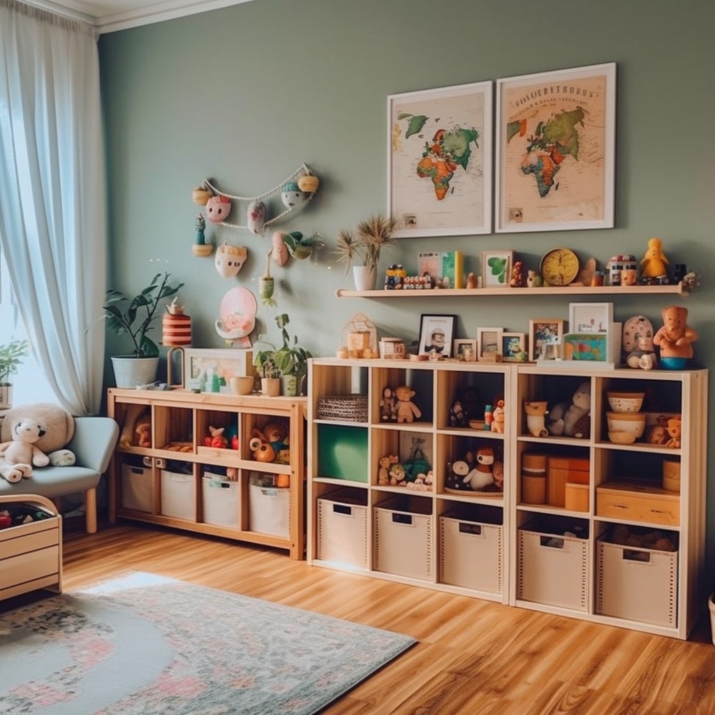 Montessori Çoçuk Odası Dekorasyon Fikirleri Listesi